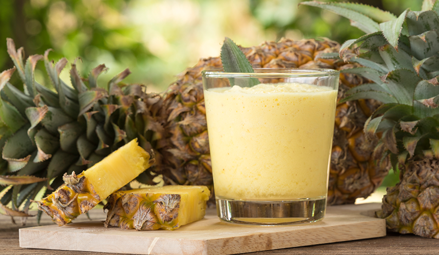 celery and pineapple juice